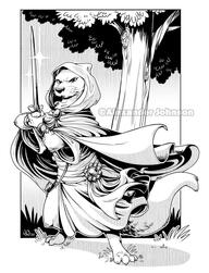 Digital Line Art - $70