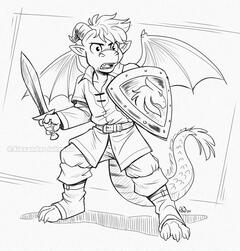 Digital Sketch - $45